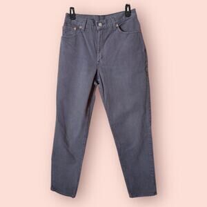 Vintage 550 Relaxed Fit Levi’s Jeans Womens Size 8 29x29 High Rise Baggy Gray